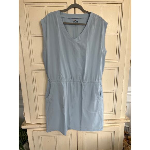 Mountain and Isles size XL blue mini dress activewear casual - Picture 2 of 5